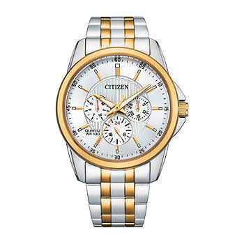 Citizen 013205149986 CITIZEN TWO TONE WR100 QUARTZ MENS WATCH