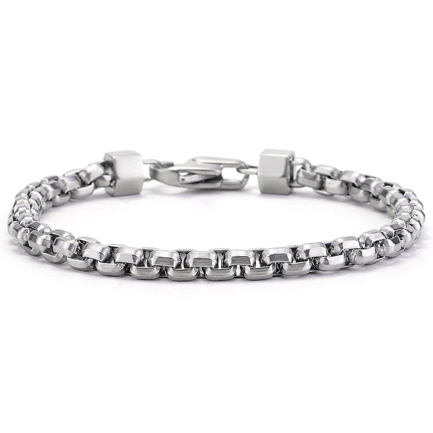 Italgem Rolex Inspired Steel Link Bracelet