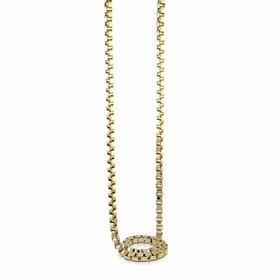 ITALGEM ITALGEM STAINLESS STEEL MENS 5MM BOX LINK 24" CHAIN