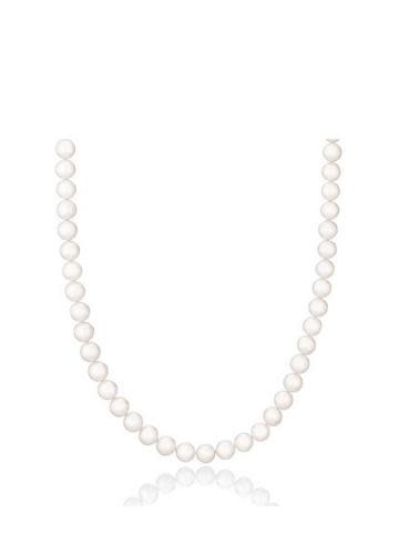60039 18’’ WHITE PEARLS 6.5-7MM NECKLACE WITH 14K WHITE GOLD PEARLS CLASP