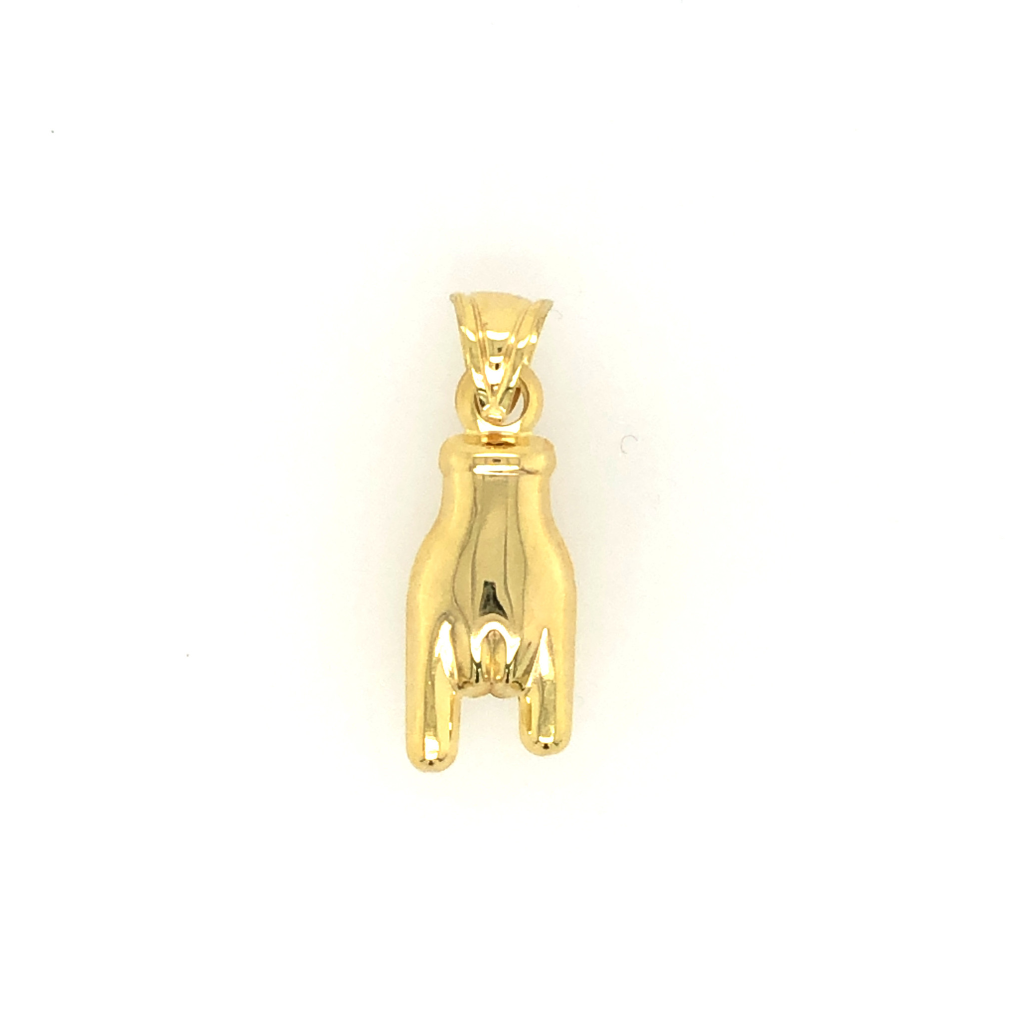 78011 14K YELLOW GOLD ITALIAN FIST 78011 14K YELLOW GOLD ITALIAN FIST