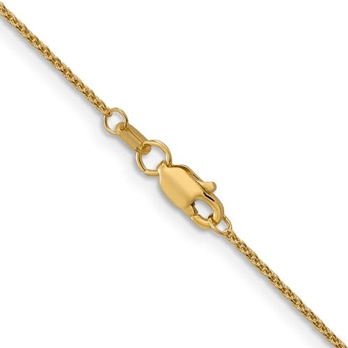50186 14K YELLOW GOLD 18’’ CABLE LINK CHAIN 1.9MM