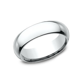 475232 BENCHMARK TUNGSTEN 6MM HIGH POLISH MENS RING