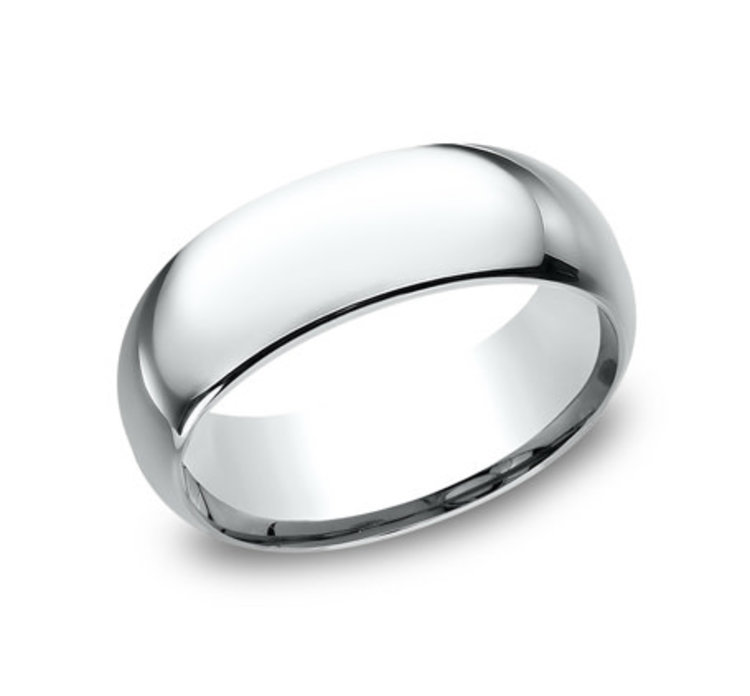 475234 BENCHMARK TUNGSTEN 8MM HIGH POLISH MENS RING