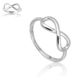 W-9546 Sterling Silver Infinity Ring