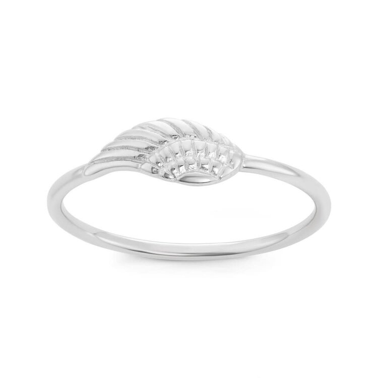W-1543 Sterling Silver Small Wing Ring