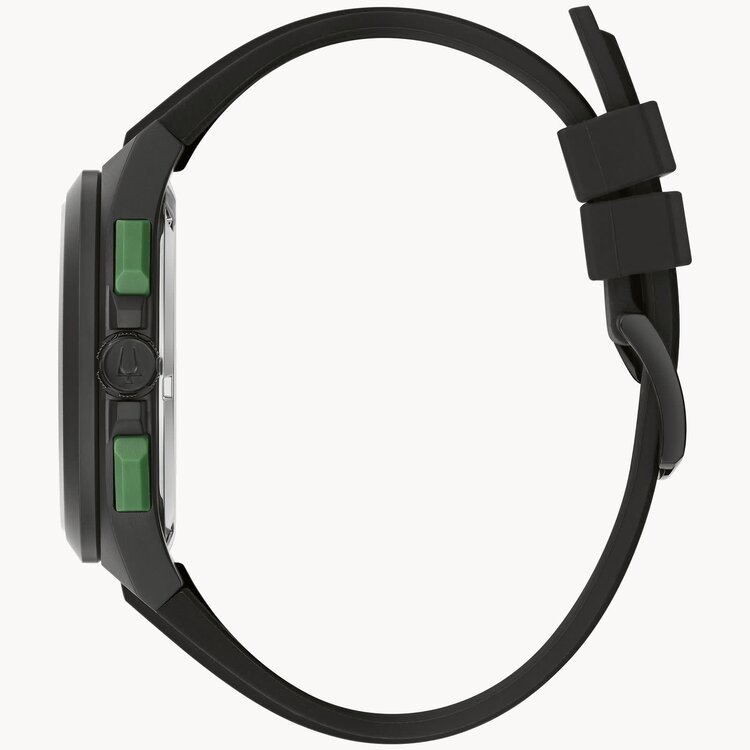 Bulova BULOVA MAQUINA WITH BOLD GREEN DETAILS MENS WATCH