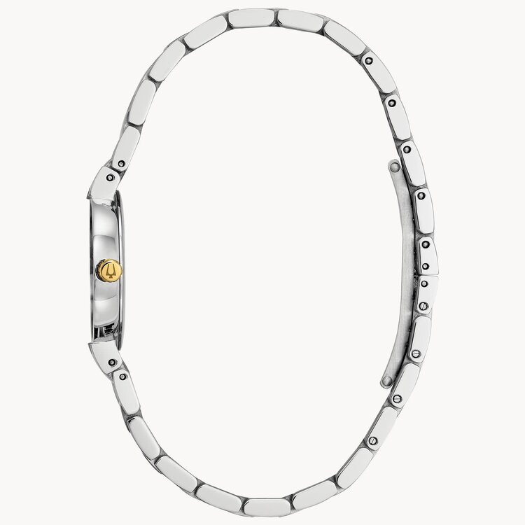 BULOVA FUTURO BLUE DIAL DIAMOND MARKER LADIES WATCH