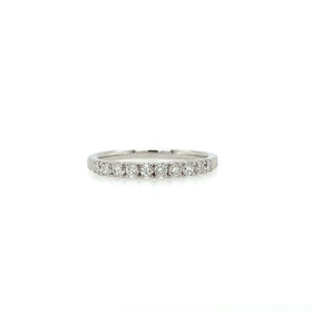 475269 14K WHITE GOLD .34TCW DIAMOND COMMON PRONG BAND