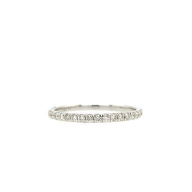 475271 14K WHITE GOLD .65TCW DIAMOND ETERNITY BAND SIZE 8