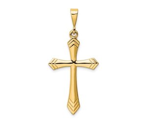 『HAMI 6200 GOLD』 77232-14k-yellow-gold-pointy-