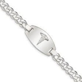 70507 SS WITH 10K BUTTERFLY .10CTW DIAMOND TWO CIRCLE PENDANT SET