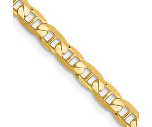 50311 14K YELLOW GOLD 22 GUCCI LINK 3.75MM CHAIN Gemelli Jewelers