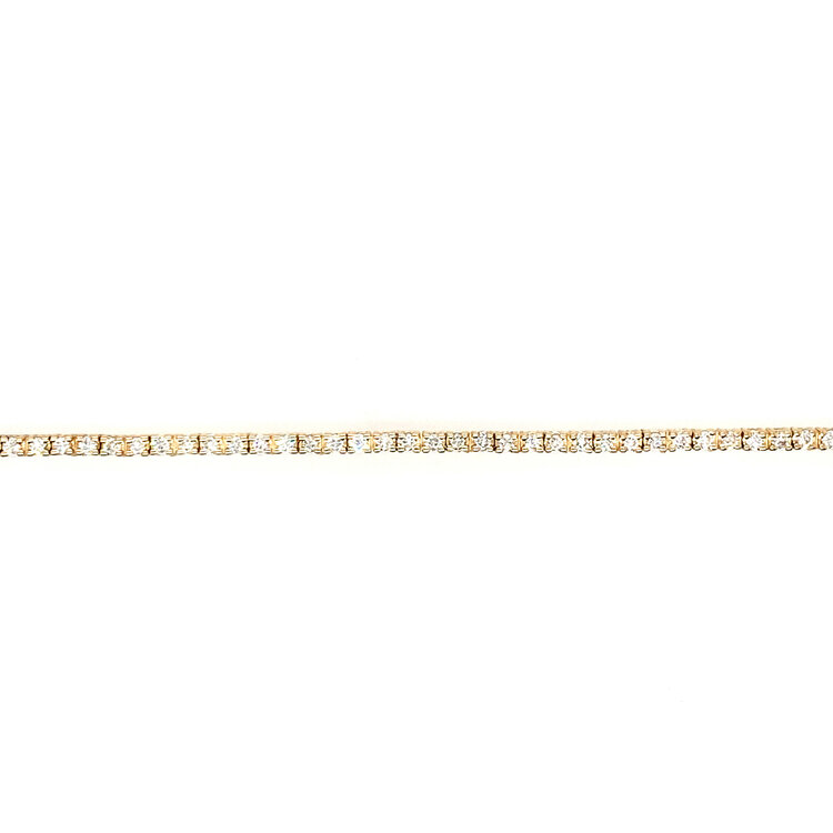 70596 18K YELLOW GOLD .40CTW DIAMOND DISC PENDANT NECKLACE