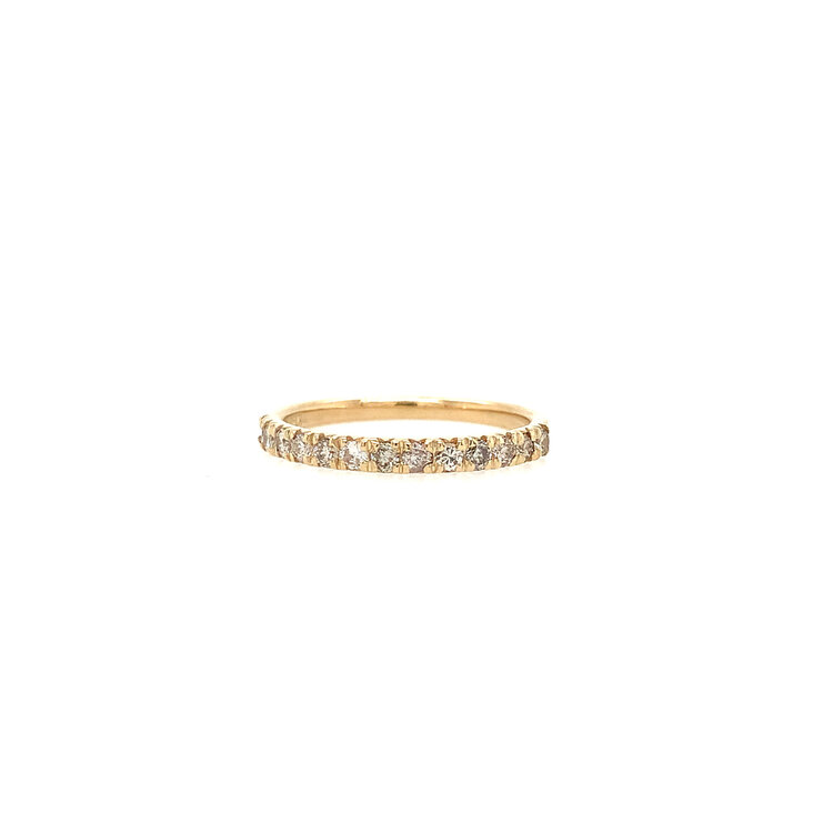 475363 14K YELLOW GOLD .40TCW DIAMOND COMMON PRONG BAND