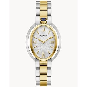 Bulova BULOVA RUBAIYAT 2 TONE OVAL DIAL SAPPHIRE CROWN LADIE'S WATCH