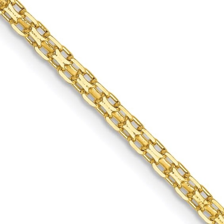 50428 14K YELLOW GOLD 20'' BISMARCK LINK CHAIN 1.9MM