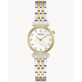 Bulova BULOVA CLASSIC REGATTA TWO TONE DIAMOND DIAL LADIES WATCH