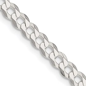50442 14K WHITE GOLD 22'' CUBAN LINK CHAIN 5.9MM