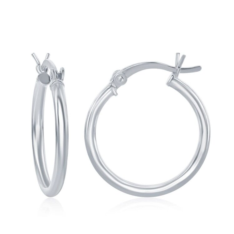 SE-2020 S/S HIGH POLISHED TUBED HOOPS