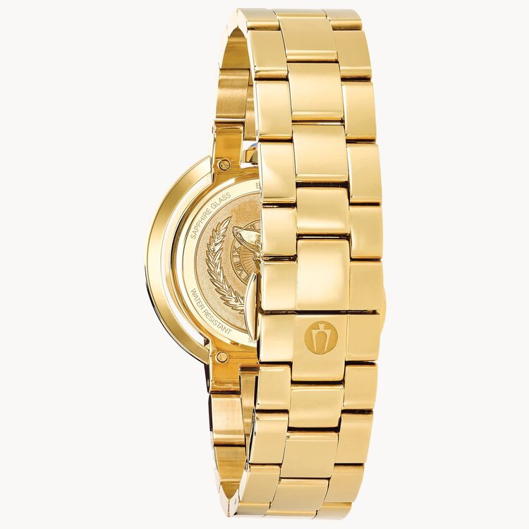 Bulova BULOVA RUBAIYAT DIAMOND  GOLD TONE WATCH