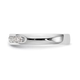 475407 14K WHITE GOLD .70CT ROUND DIAMOND CHANNEL SET WEDDING BAND