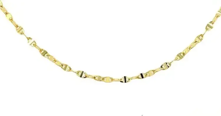 50875 14K YELLOW GOLD 16" FLIP CHAIN