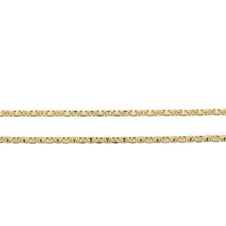 50463 14K YELLOW GOLD 24'' MARINER LINK CHAIN