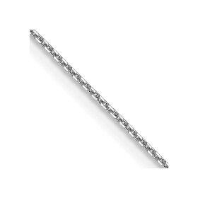50256 14K WHITE GOLD 20" CABLE LINK CHAIN