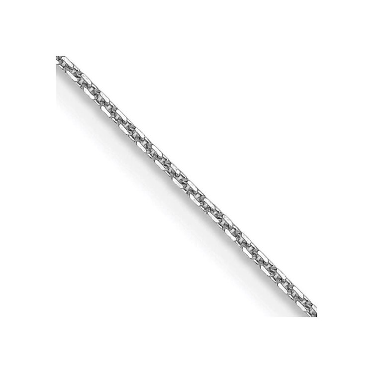 50256 14K WHITE GOLD 20" CABLE LINK CHAIN