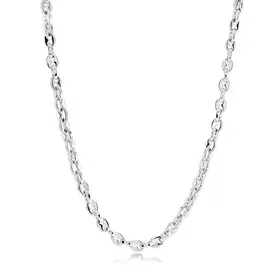 SN128-22+2 ITALGEM STAINLESS STEEL 6MM-BEAN-LINK 22+2"-CHAIN
