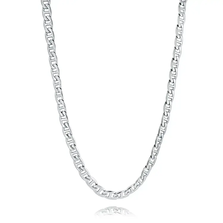 SN93-22 ITALGEM STAINLESS STEEL 7MM-MARINER-LINK 22"-CHAIN