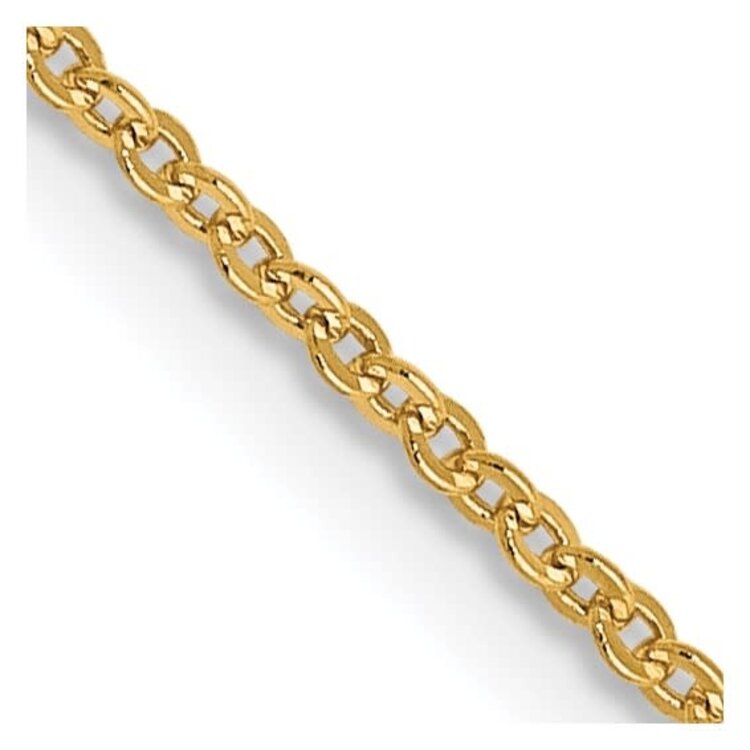 50186 14K YELLOW GOLD 18’’ CABLE LINK CHAIN 1.9MM