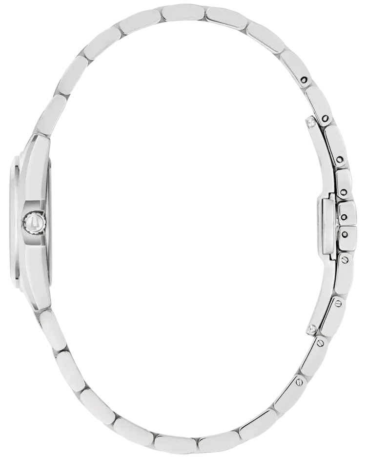 BULOVA SURVEYOR LIGHT BLUE DIAL LADIES WATCH