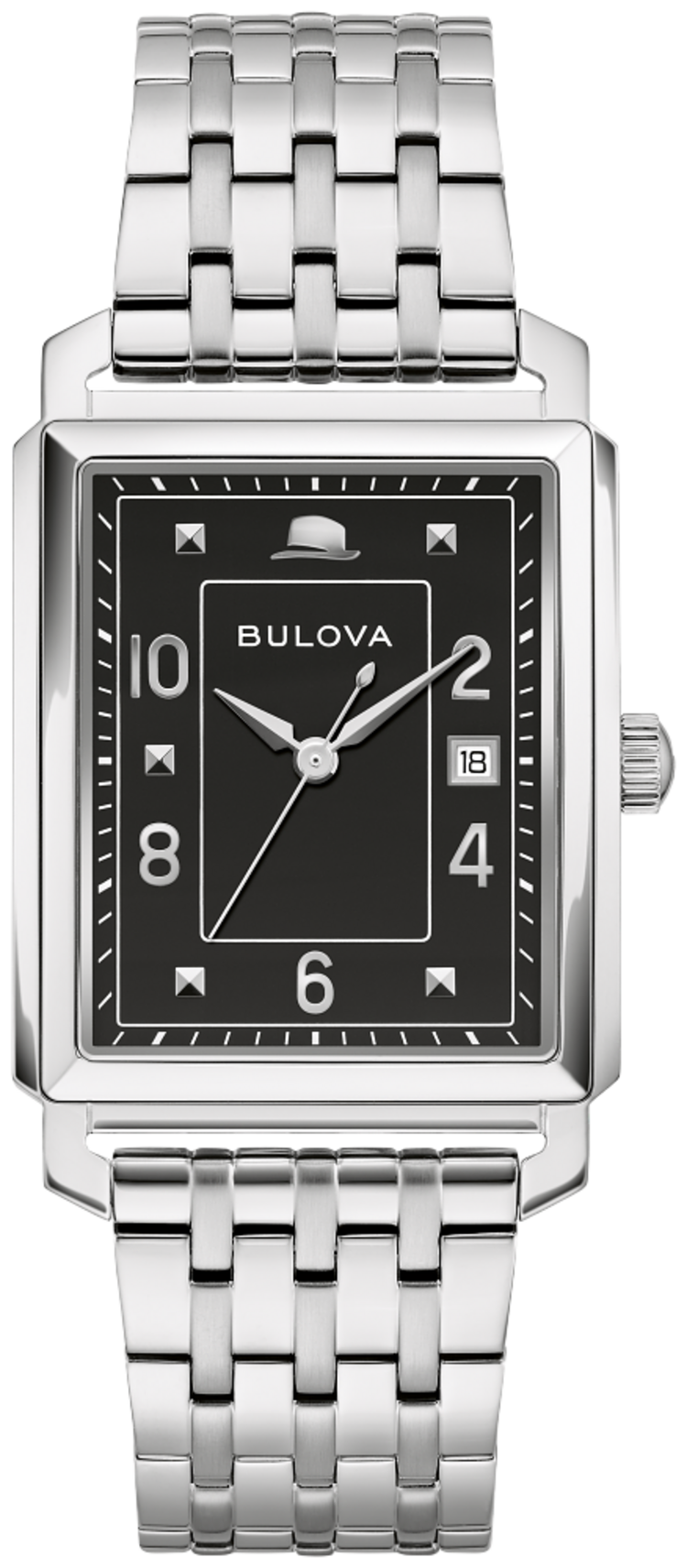 Bulova Frank Sinatra Colection The Very Thought Of You Suare Men's Watch