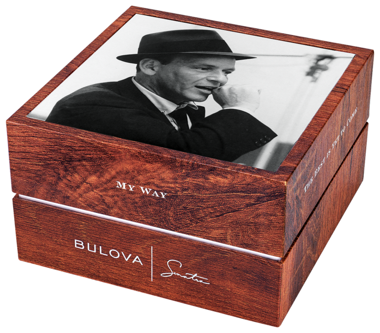 Bulova Frank Sinatra Colection The Very Thought Of You Suare Men's Watch
