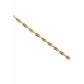 50357 14K YELLOW GOLD 20" BABY GUCCI LINK CHAIN