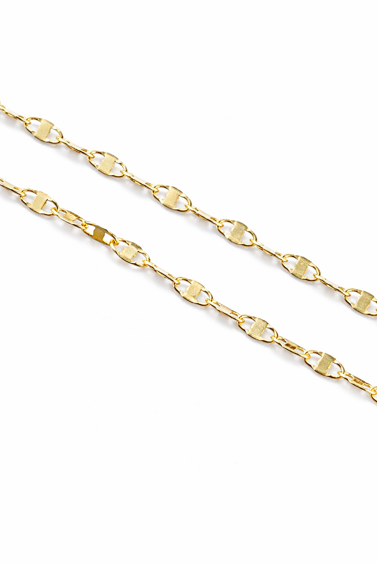 50218 14K YELLOW GOLD 20" FLIP CHAIN