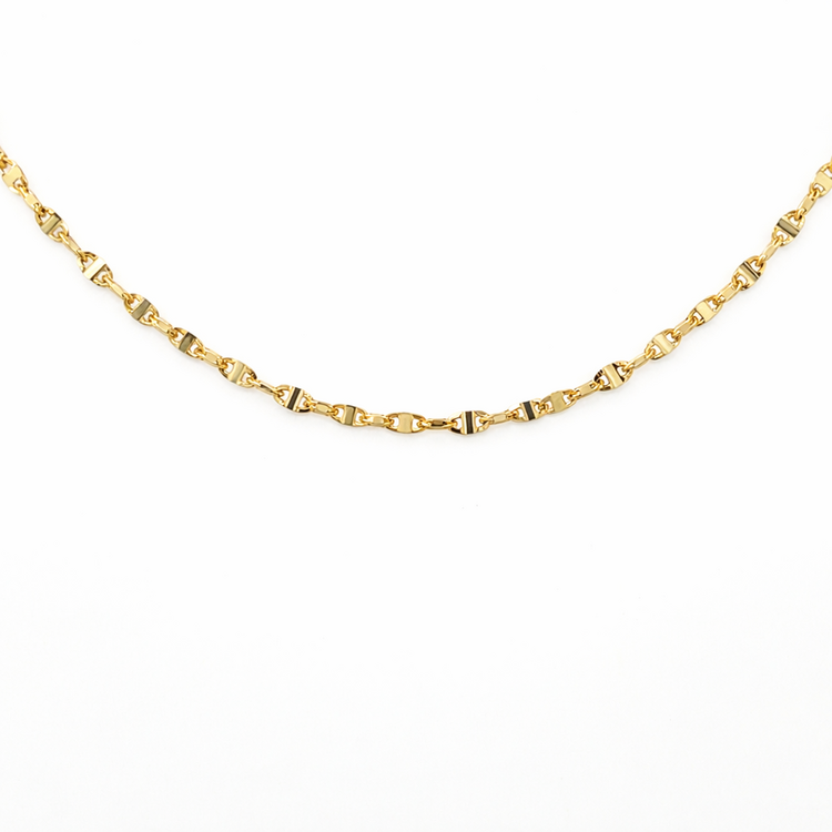 50218 14K YELLOW GOLD 20" FLIP CHAIN