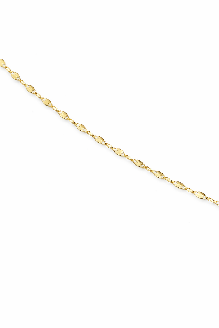 50473 14K YELLOW GOLD 18’’ FLIP LINK CHAIN