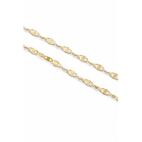 50205 14K YELLOW GOLD 16" FLIP CHAIN