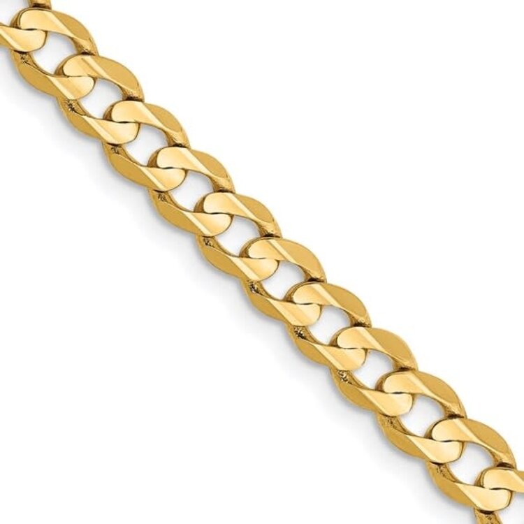 50500 14K YELLOW GOLD 22'' CUBAN LINK CHAIN