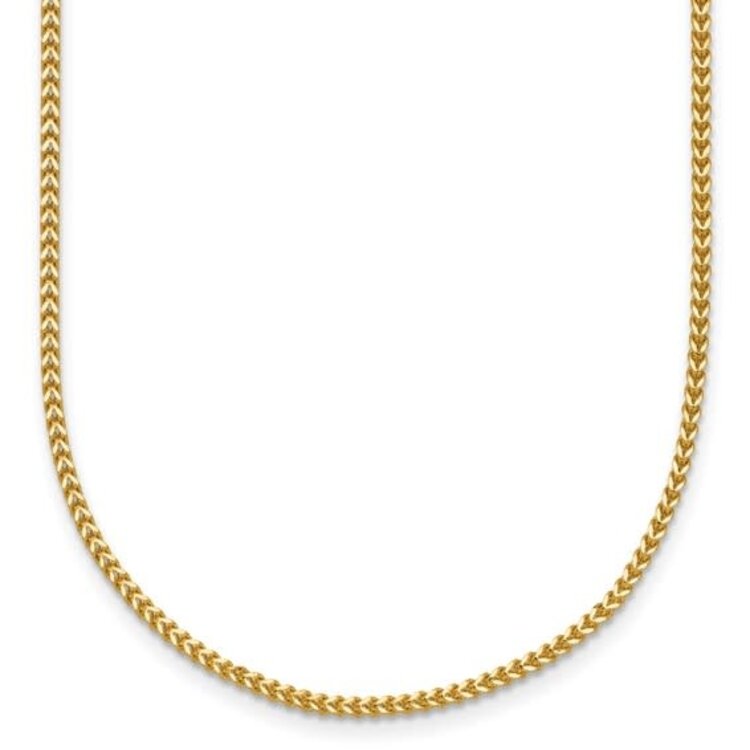50499 18K YELLOW GOLD 18’’  SQUARE FRANCO CHAIN