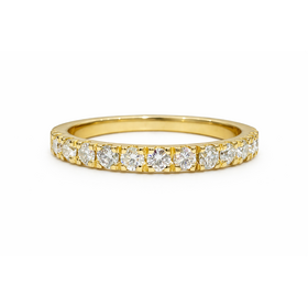 475469 14K YELLOW GOLD .61TCW DIAMOND BAND