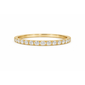 475467 14K YELLOW GOLD .33 CTW DIAMOND BAND