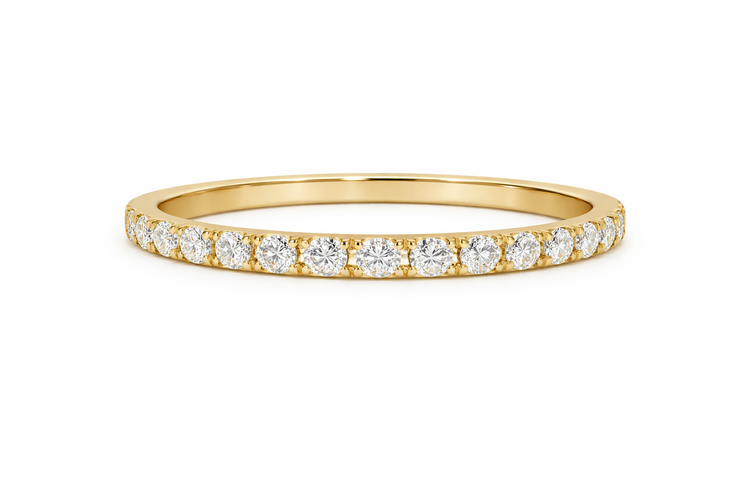 475467 14K YELLOW GOLD .33 CTW DIAMOND BAND