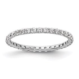 475471 14K WHITE GOLD .75TCW DIAMOND ETERNITY BAND