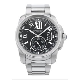 10057 CALIBRE THE CARTIER BLACK ROMAN NUMERAL DIAL AUTOMATIC  MEN’S WATCH