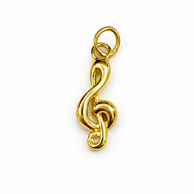 78153 14K YELLOW GOLD MUSIC NOTE CHARM