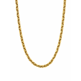 50509 14K YELLOW GOLD 25" MECHANICAL LINK WITH BALLS  CHAIN